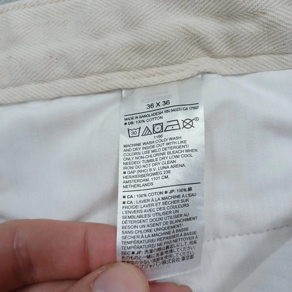 Banana Republic Pants Mens 36x32 Brown Straight Preppy Chino Cotton
